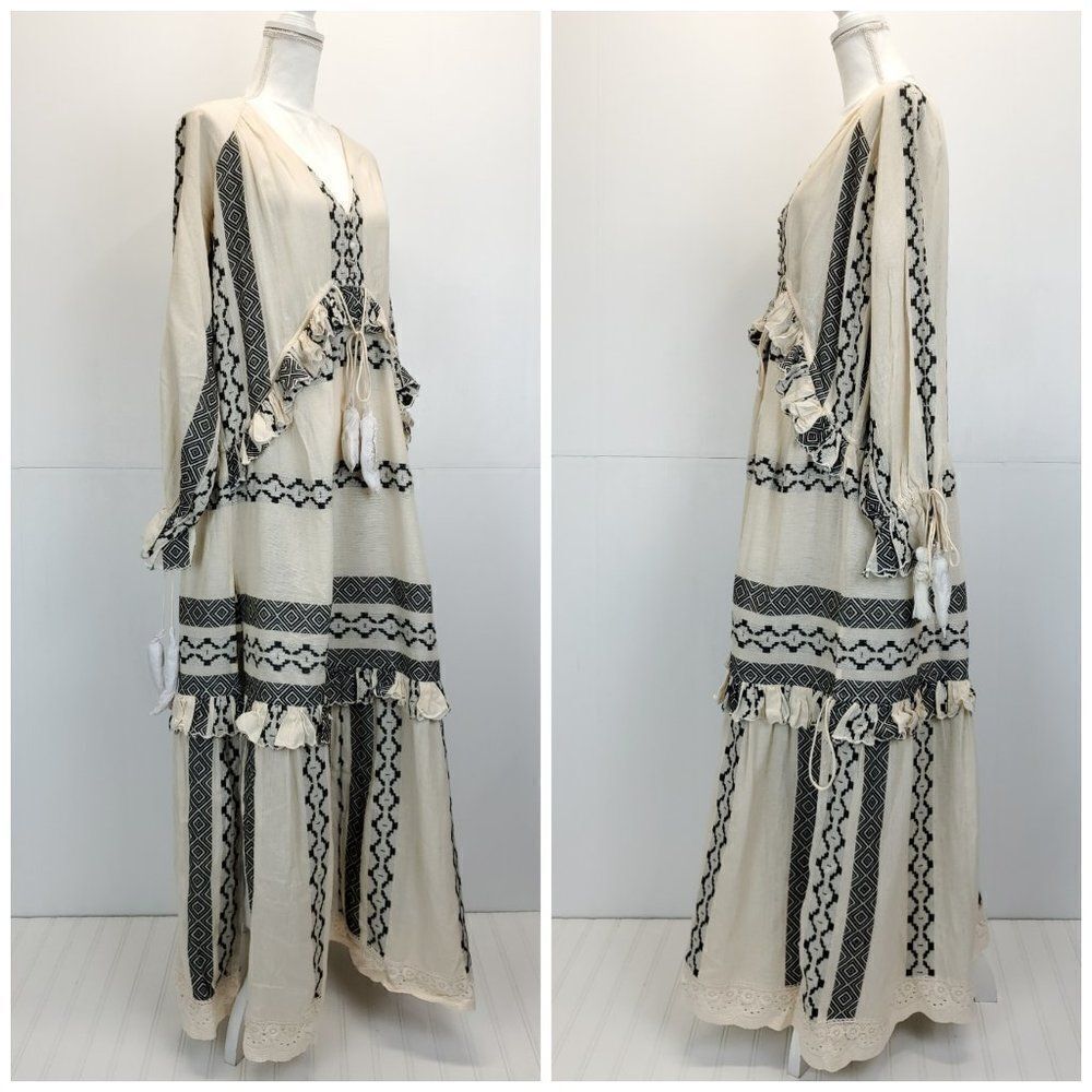 Hemant & Nandita Moira Kaftan Maxi Dress - Picture 7 of 13